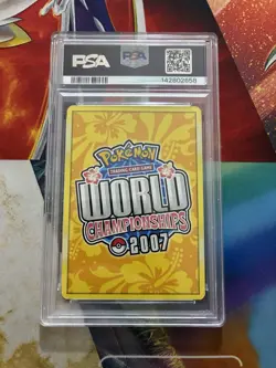 Vintage Pokemon Card World Championships Promo 88 Mew EX Mewtrick NM PSA 7 2007 - Image 2