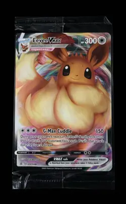 Eevee VMAX SWSH087 Black Star Promo SEALED Pokemon Card Sword & Shield NM/MINT - Image 1