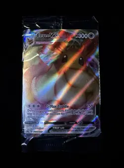 Eevee VMAX SWSH087 Black Star Promo SEALED Pokemon Card Sword & Shield NM/MINT - Image 2