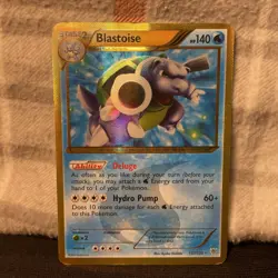 Blastoise 137/135 Plasma Storm Shiny Secret Rare Pokemon Card 2012 - Image 1
