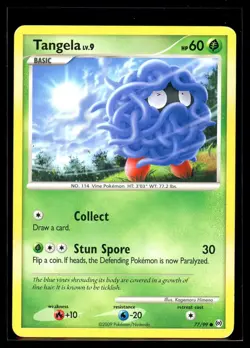 2009 Platinum - Arceus Tangela #77 Non Holo Pokemon Card - Image 1