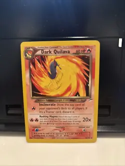 Pokemon Card - Dark Quilava Neo Destiny 39/105 Non-Holo - Image 1