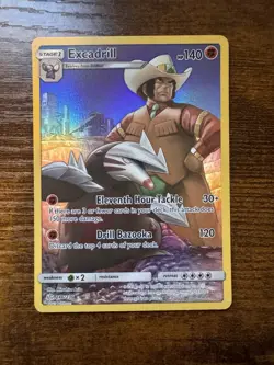 Excadrill - 246/236 - Pokemon Cosmic Eclipse Sun & Moon Secret Rare Card NM - Image 1