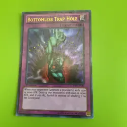 Yugioh Card Bottomless Trap Hole 1st Ed LCYW-EN181 More In Store - Image 2