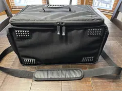 Pirate Lab Black Large Card Case Adjustable Dividers & Carrying Strap…MUST SEE! - Image 2