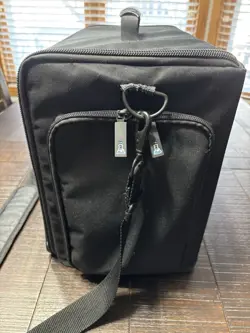Pirate Lab Black Large Card Case Adjustable Dividers & Carrying Strap…MUST SEE! - Image 4
