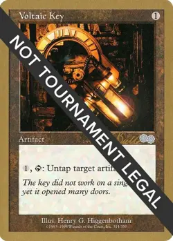 Magic The Gathering MTG VOLTAIC KEY WCD 1999: Kai Budde NM Near Mint - Image 1
