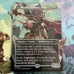 Brigid, Clachan's Heart Brigid, Doun's Mind - Extended Art ECL NM MTG Regular - Image 1
