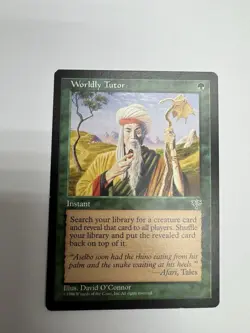 Magic The Gathering - Worldly Tutor - Mirage Regular - Image 1