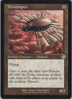 Ornithopter NM #37 The Brothers' War: Retro Frame Artifacts MTG - Image 1