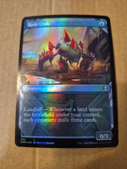 Ruin Crab (Showcase) Zendikar Rising Foil - Image 1