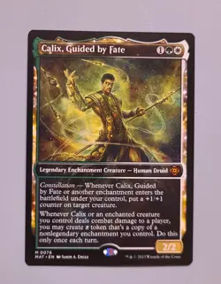 Calix, Guided by Fate March of the Machine: The Aftermath Mythic MTG - Image 1