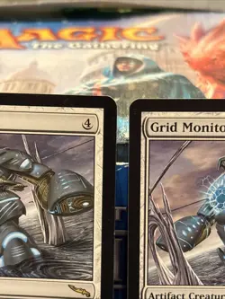 2x Grid Monitor Mirrodin Rare MTG Magic the Gathering UP NM - Image 5