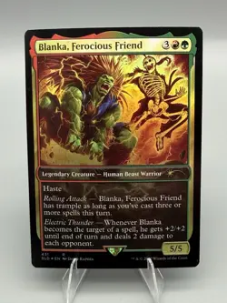 Blanka, Ferocious Friend R 431 Street Fighter Secret Lair MTG - Image 1