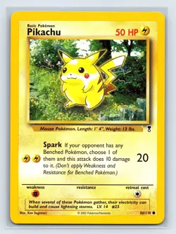 Pikachu - 86/110 - Pokemon Legendary Collection Rare Card NM-/LP+ - Image 1