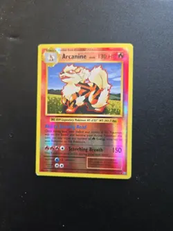 Pokemon TCG - Arcanine Reverse Holo XY - Evolutions 18/108 - Image 1