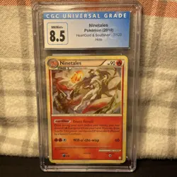 Ninetales 2010 Pokemon Heartgold & Soulsilver PSA 8 7/123 CGC 8.5 - Image 1