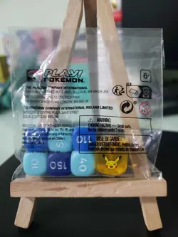 Pokemon TCG - Dice Set Pikachu - Pokemon Day 2024 - League Play Promotional Item - Image 1