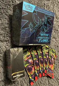 Pokemon TCG Mega Evolution Phantasmal flame ETB, BoostBun, 5pack, Sealed Lot - Image 2