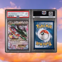 Pokemon Celebrations M Rayquaza EX Mint Roaring Skies 2021 PSA 9 MINT - Image 2