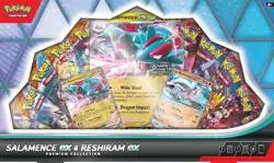 Pokemon Salamence ex & Reshiram ex Premium Collection Case of 6 - Image 1
