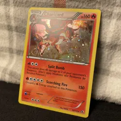 Pokemon TCG Charizard Legendary Treasures 19/113 Cosmos Holo w/ Swirl - Image 3