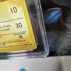 Pikachu 58/102 Shadowless Red Cheeks - CGC 6 - Base Set - Pokemon TCG 1999 - Image 4