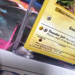 Pikachu 58/102 Shadowless Red Cheeks - CGC 6 - Base Set - Pokemon TCG 1999 - Image 5