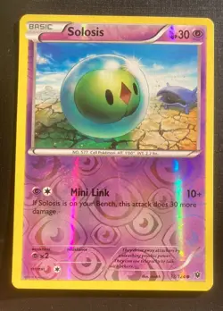 Solosis 33/124 Pokemon Fates Collide Reverse Holo Common TCG LP - Image 1