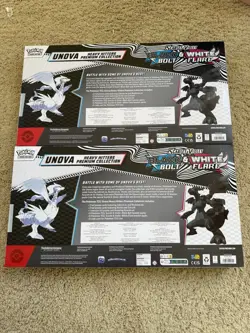 (2) Pokemon Black Bolt White Flare Unova Heavy Hitters Premium Collection Sealed - Image 2