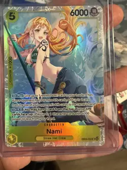 Nami SR EB03-053 Extra Booster: One Piece Heroines Edition Foil - Image 1
