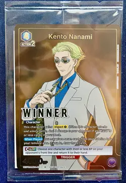 Kento Nanami Winner Union Arena Card Champion Promo English JJK-1-053 Jujutsu A - Image 1