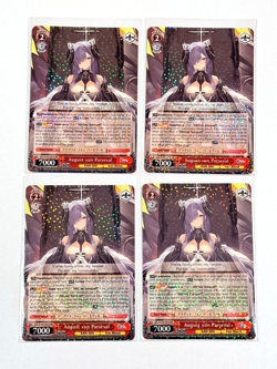 Weiss Schwarz Azur Lane Iron Blood - August von Parseval RR #AZL/S102-E074 (4) - Image 3