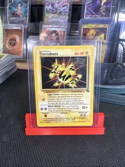 Pokemon TCG Electabuzz 02/53 WOTC Promo Movie Promo Regular Card - Image 1