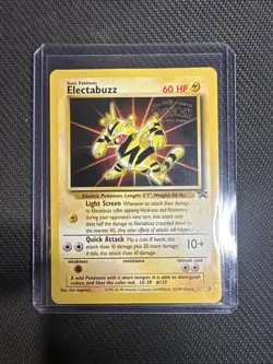 Pokemon TCG Electabuzz 02/53 WOTC Promo Movie Promo Regular Card - Image 4