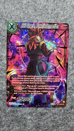 dragon ball super card game SS4 Gogeta SPR Foil Dawn of the Z-Legends Unison BT… - Image 1
