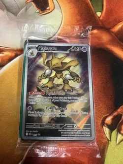 Alakazam MEP 009 Mega Evolution Sealed Promo Pokemon Trading Card Game - Image 1