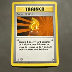 Pokemon Card - Super Potion Base Set (Shadowless) 90/102 1st Edition - Image 1