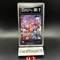 TAG MINT 9 Perona OP06-093 SR Flagship Battle Best 8 Promo ONE PIECE Card Game - Image 1
