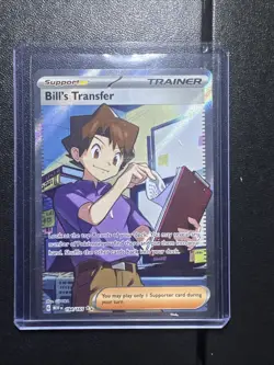 Pokemon TCG Bill's Transfer Holo Card 194/165 SV Scarlet & Violet 151 Ultra Rare - Image 1