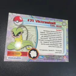 1999 Topps TV Animation Edition #71 Victreebell Pokemon Card - Image 2