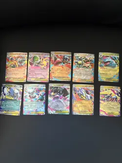 10 Card Lot Mega Evolution Series All EX Cards All Near Mint Condition - Image 1
