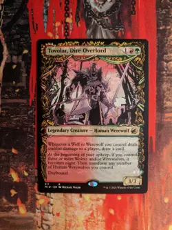 MTG Card : (1x) Tovolar, Dire Overlord (Innistrad: Midnight Hunt) SHOWCASE - Image 1