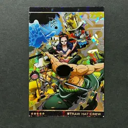 S5182 Straw Hat Crew CEC HOLO Japanese One Piece Wafer Card Nico Robin F21 - Image 1