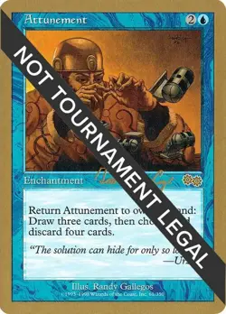 Magic The Gathering MTG ATTUNEMENT WCD 2000: Tom Van de Logt NM Near Mint - Image 1