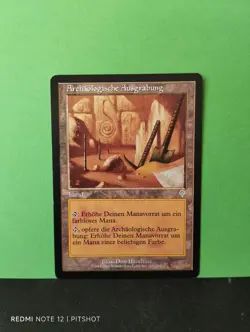 Archaologische Ausgrabung / Archaeological Dig - MTG Magic - Image 1