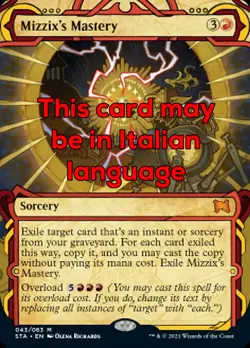 MTG MIZZIX's MASTERY EXC - TALENTO DI MIZZIX - STA IT - MAGIC - Image 1