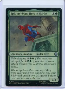 MTG Spiders-Man, Heroic Horde Marvel's Spider-Man: Eternal-Legal Foil - Image 1