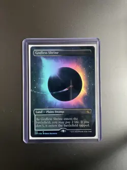 Godless Shrine (Borderless) #282 Unfinity Showcase - Foil NM - MTG English - Image 1