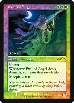 Exalted Angel (30th Anniversary) Foil Promo English Mtg Magic (Mint-Nm) - Image 1